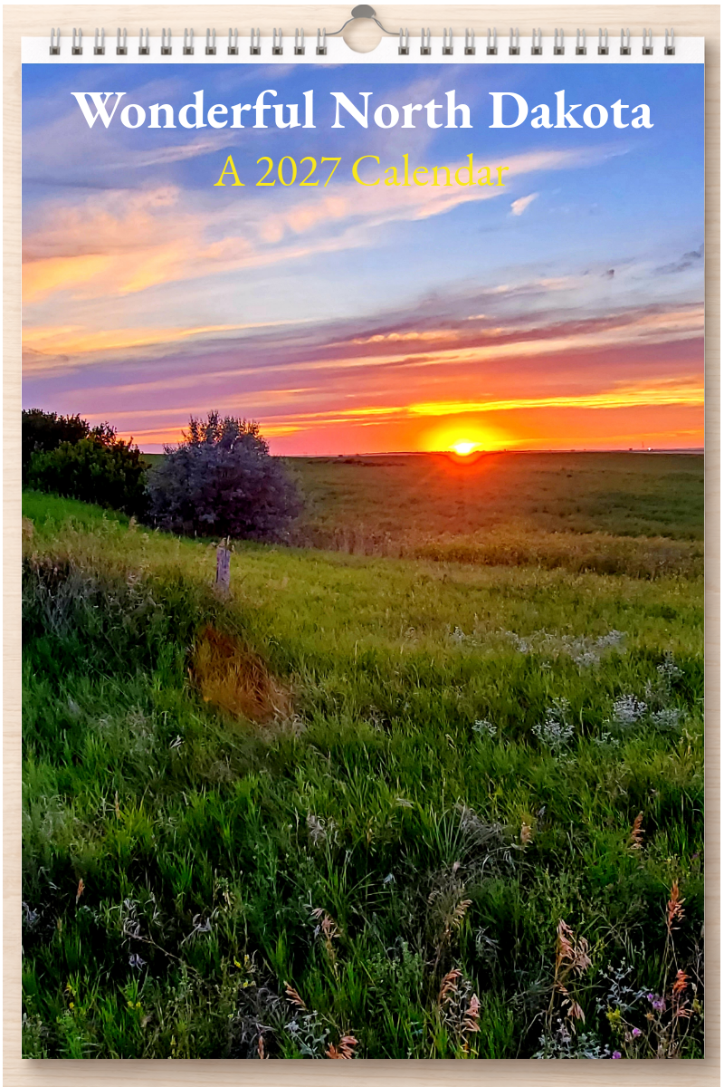 Wonderful North Dakota: A 2027 Calendar