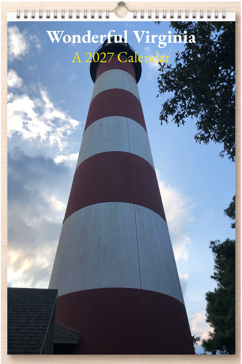 Wonderful Virginia: A 2027 Calendar