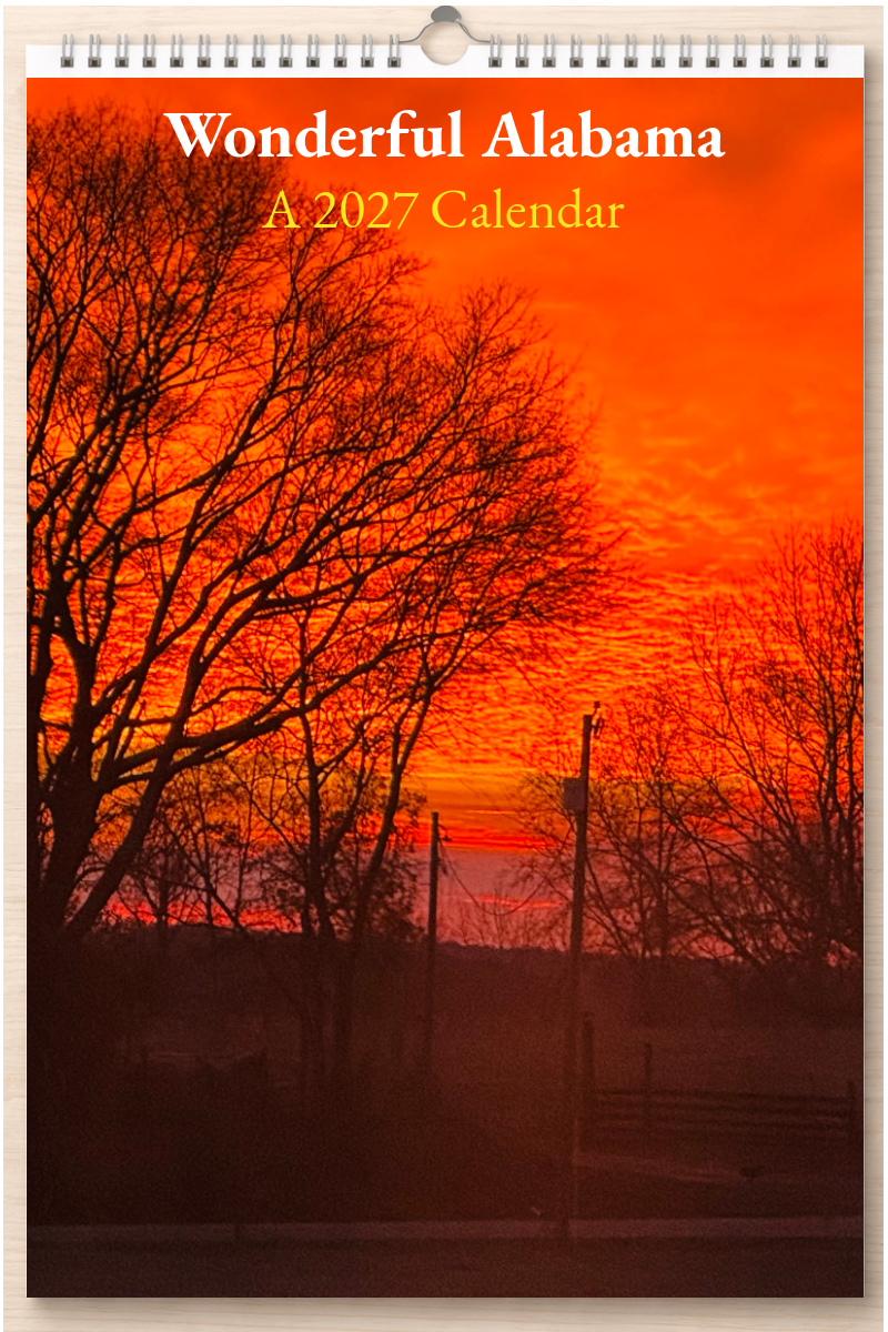 Wonderful Alabama: A 2027 Calendar