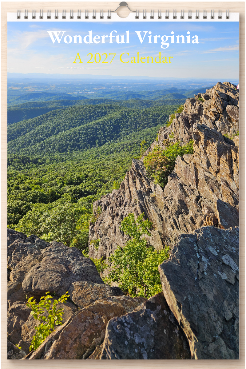 Wonderful Virginia: A 2027 Calendar