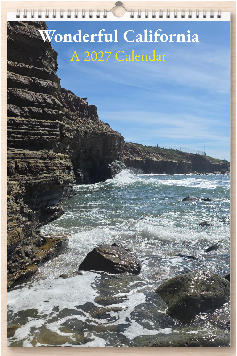 Wonderful California: A 2027 Calendar