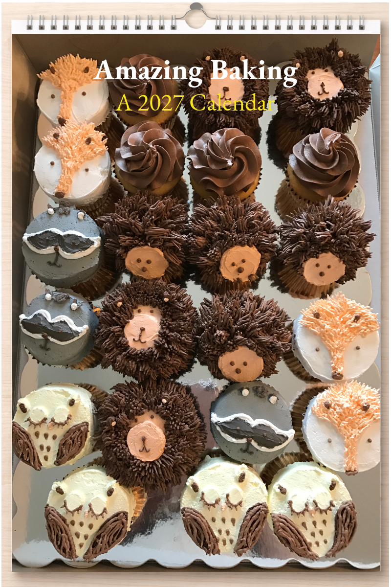 Amazing Baking: A 2027 Calendar