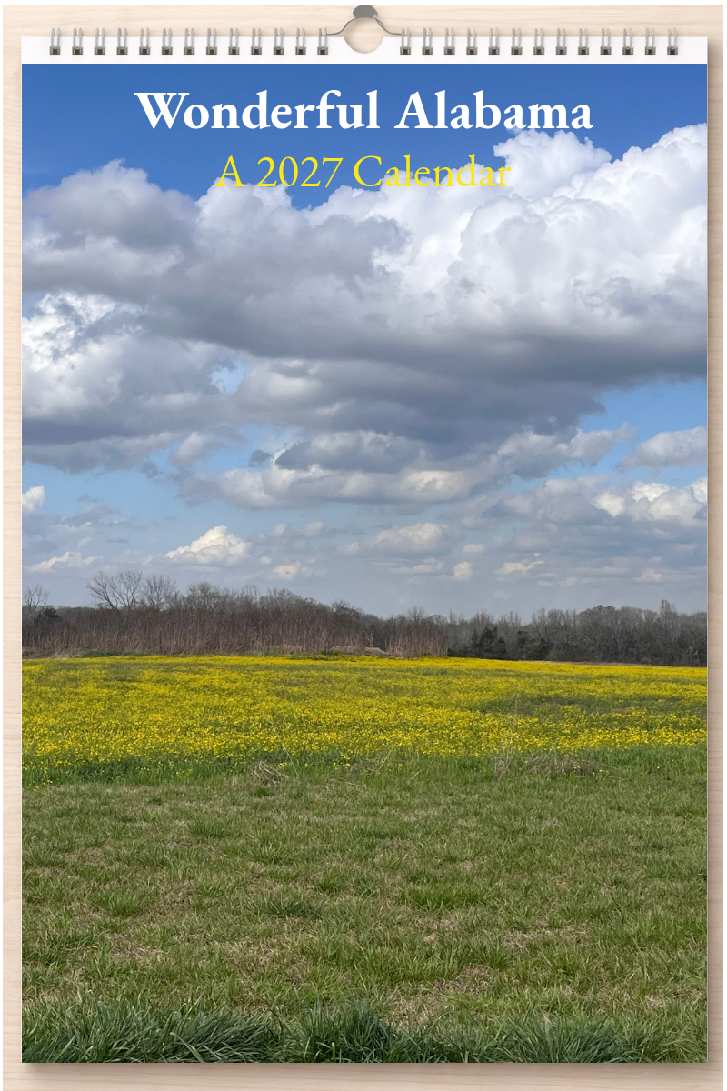 Wonderful Alabama: A 2027 Calendar