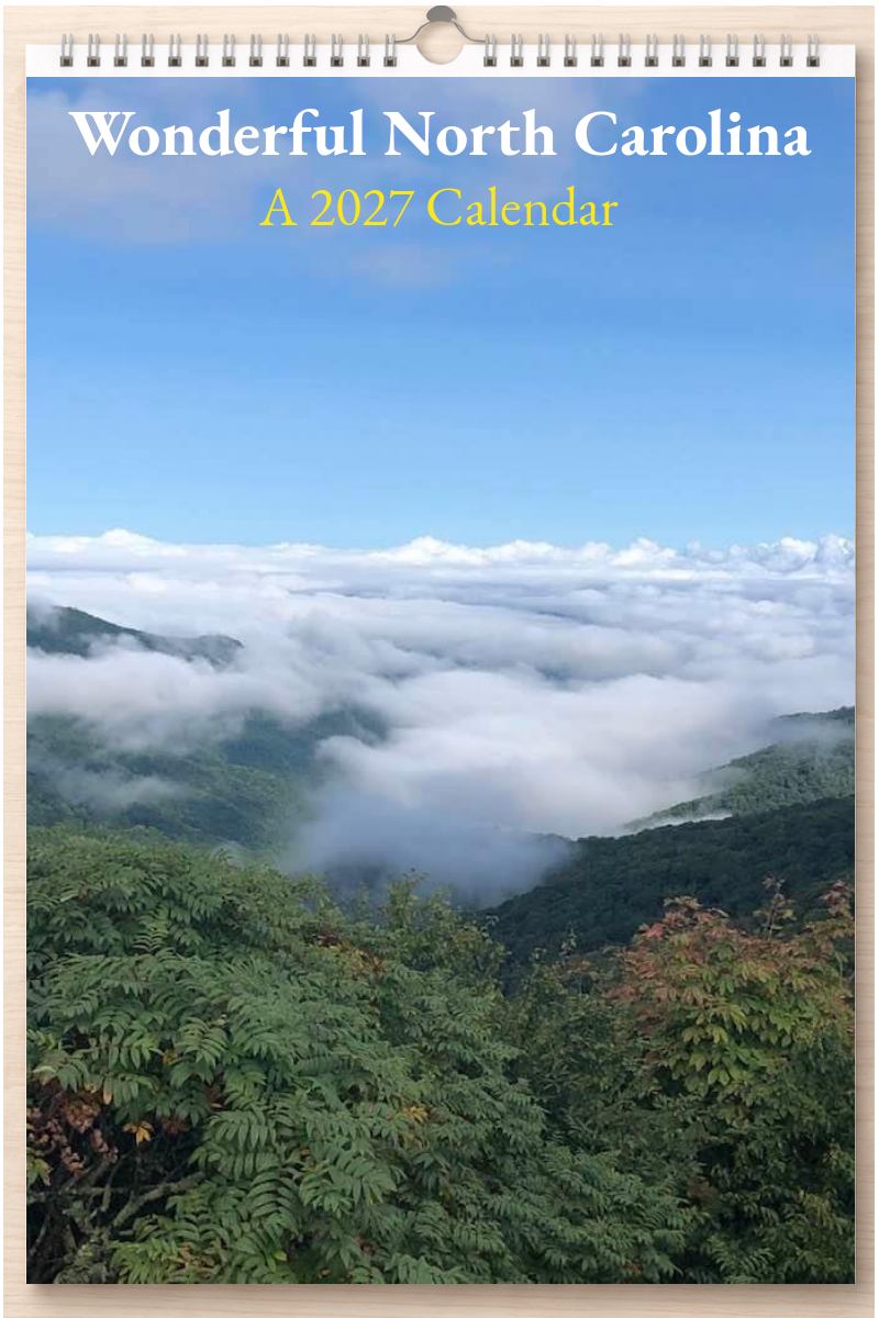 Wonderful North Carolina: A 2027 Calendar