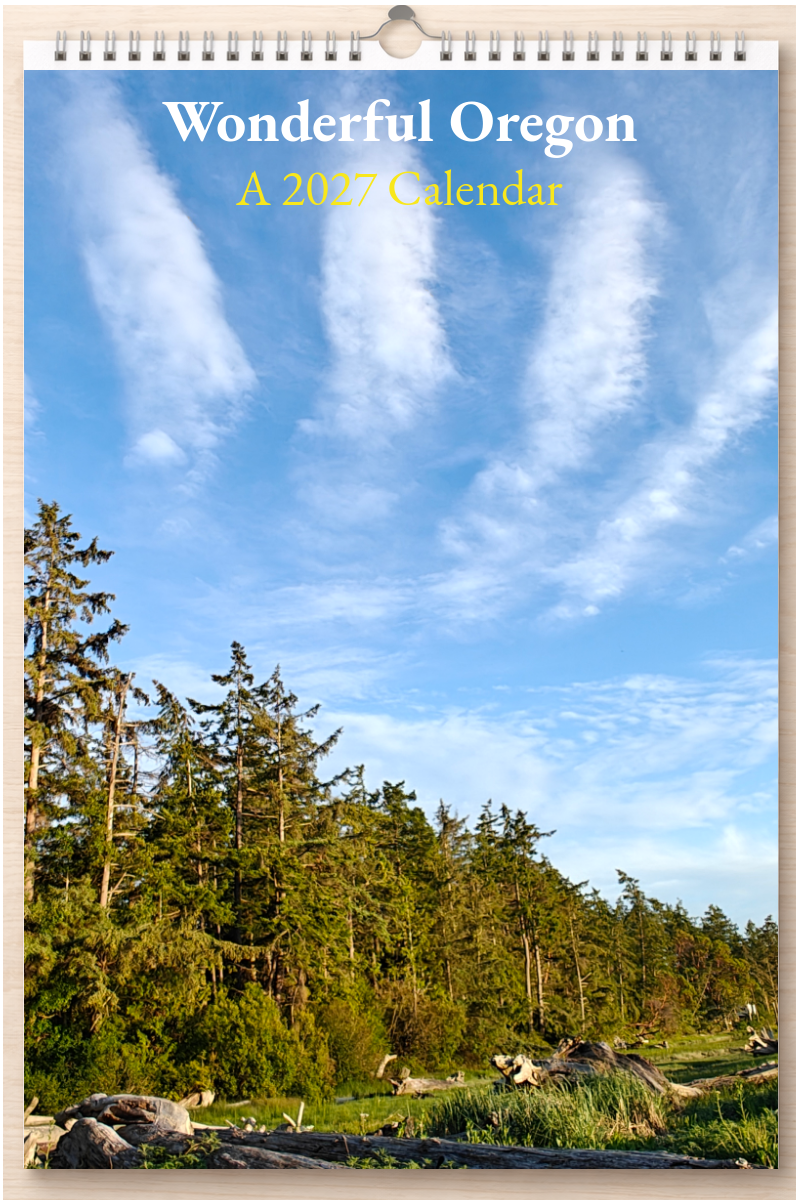 Wonderful Oregon: A 2027 Calendar