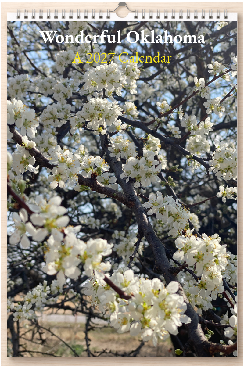 Wonderful Oklahoma: A 2027 Calendar