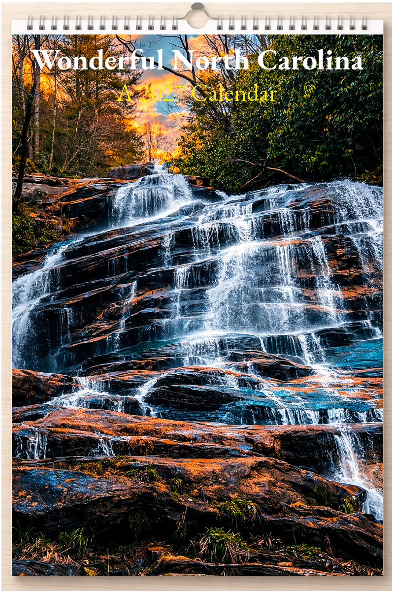 Wonderful North Carolina: A 2027 Calendar