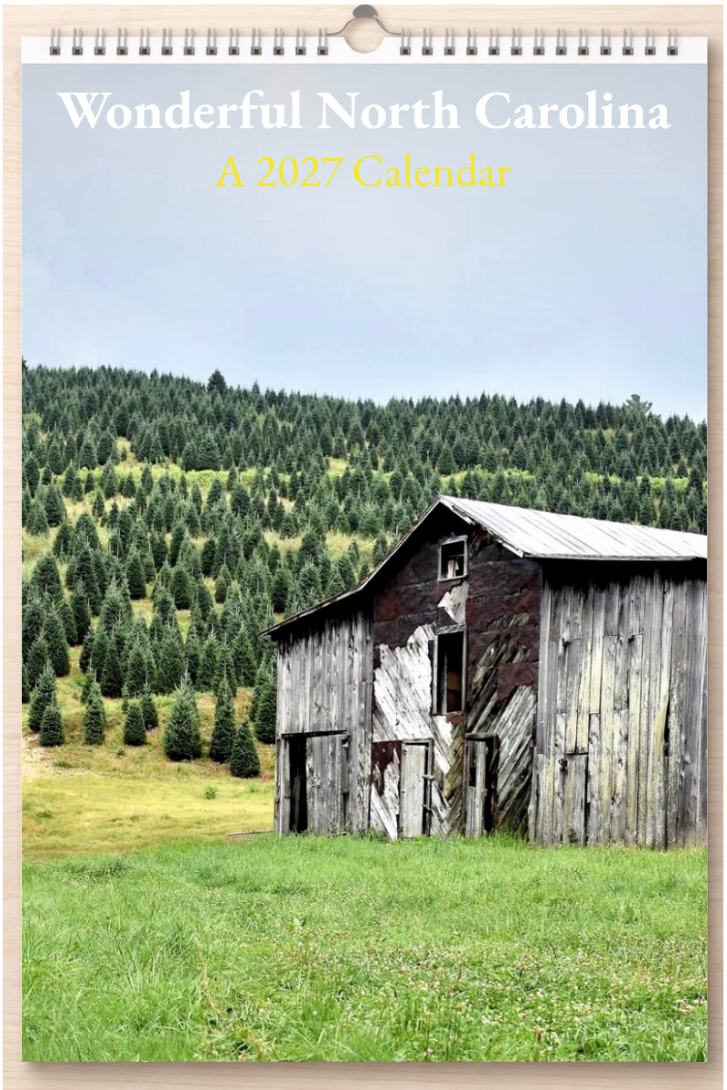 Wonderful North Carolina: A 2027 Calendar