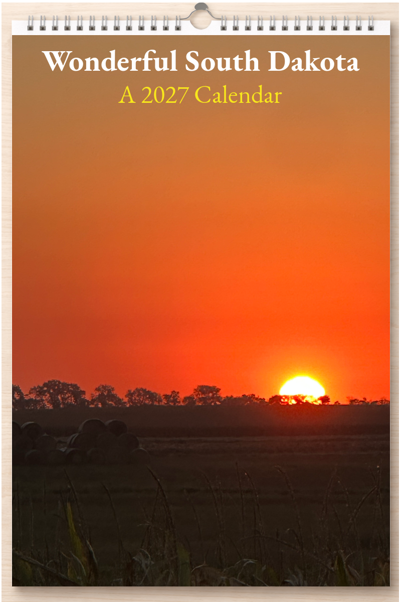 Wonderful South Dakota: A 2027 Calendar