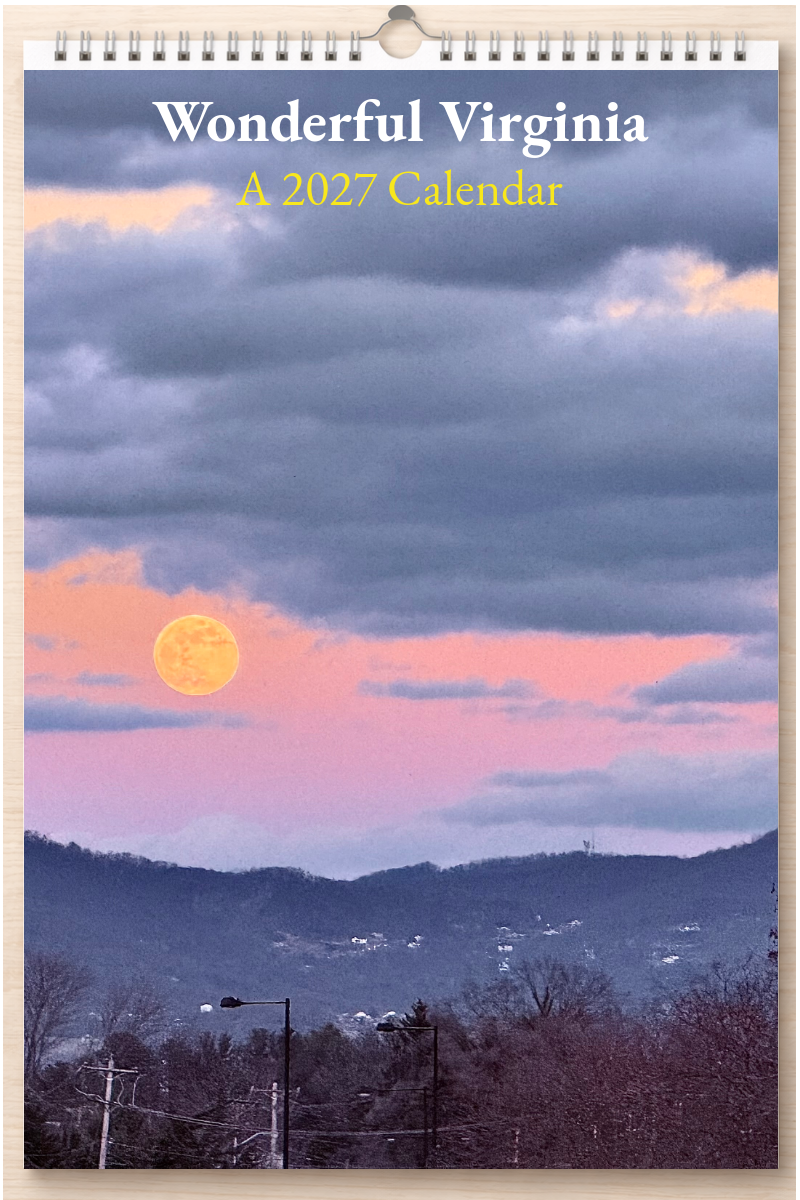 Wonderful Virginia: A 2027 Calendar