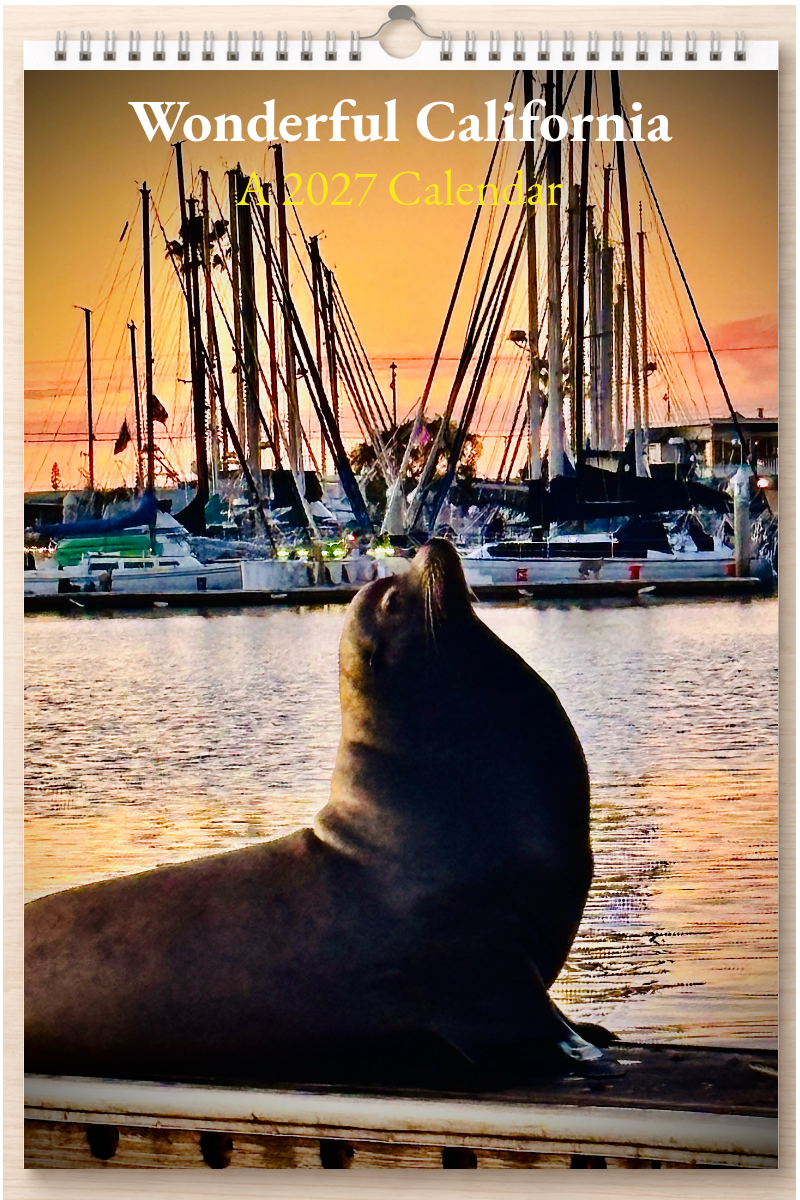 Wonderful California: A 2027 Calendar