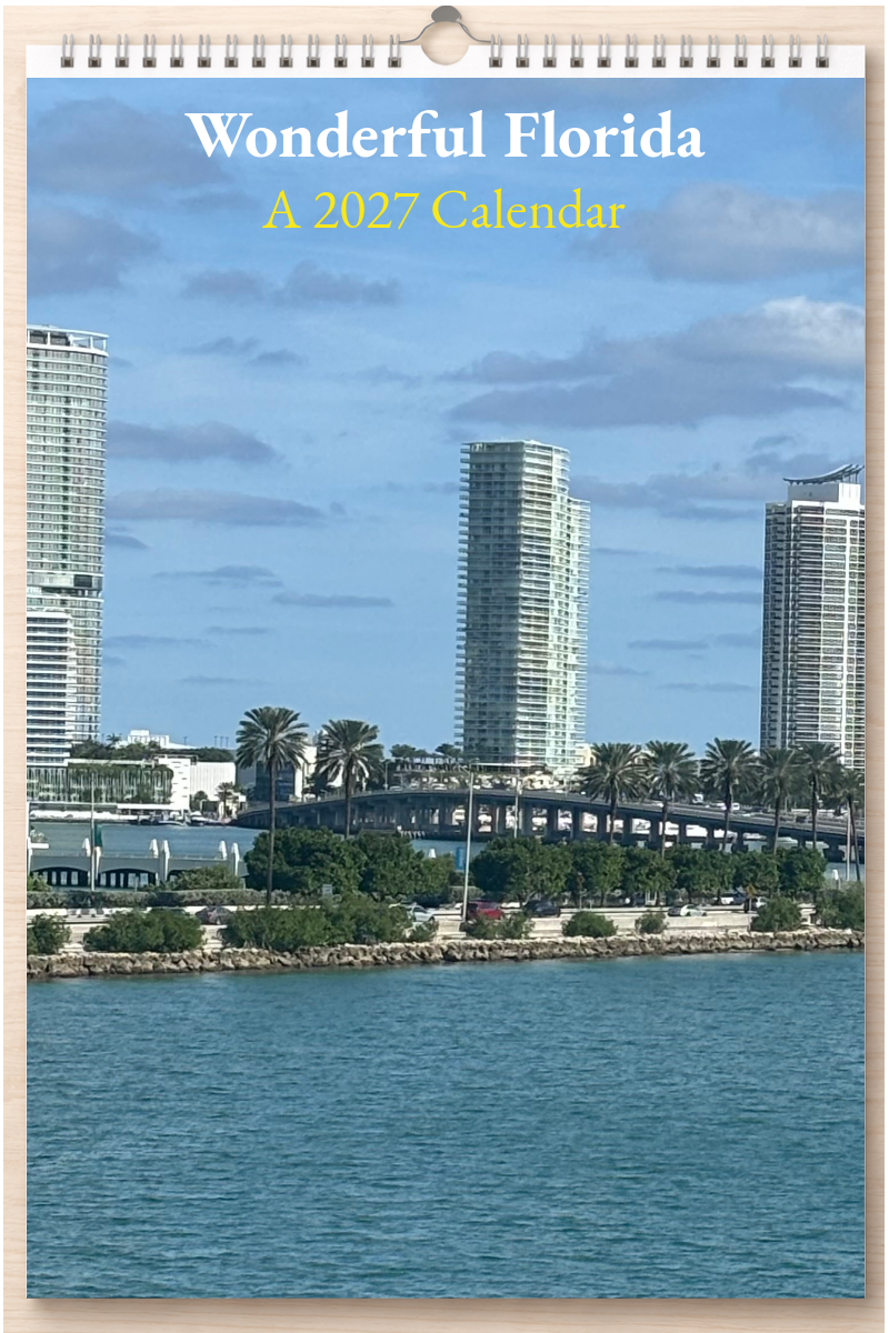 Wonderful Florida: A 2027 Calendar