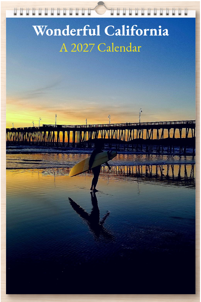 Wonderful California: A 2027 Calendar