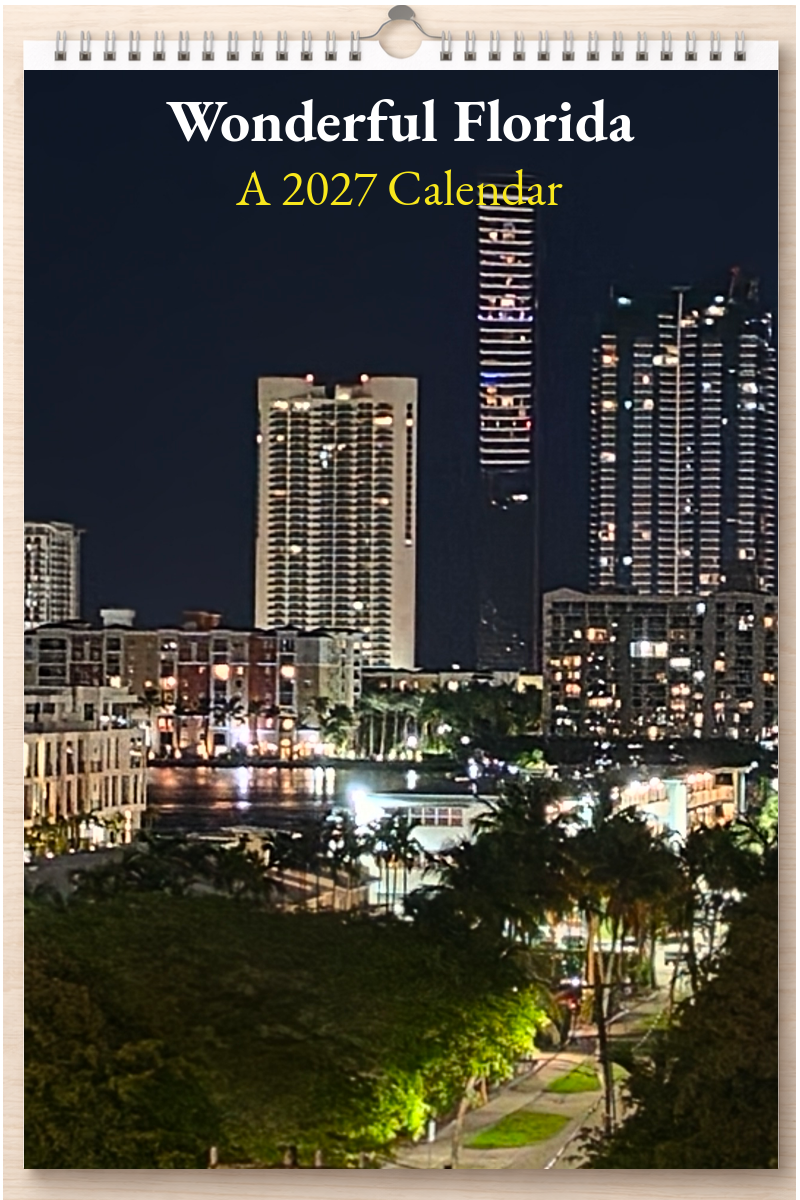Wonderful Florida: A 2027 Calendar