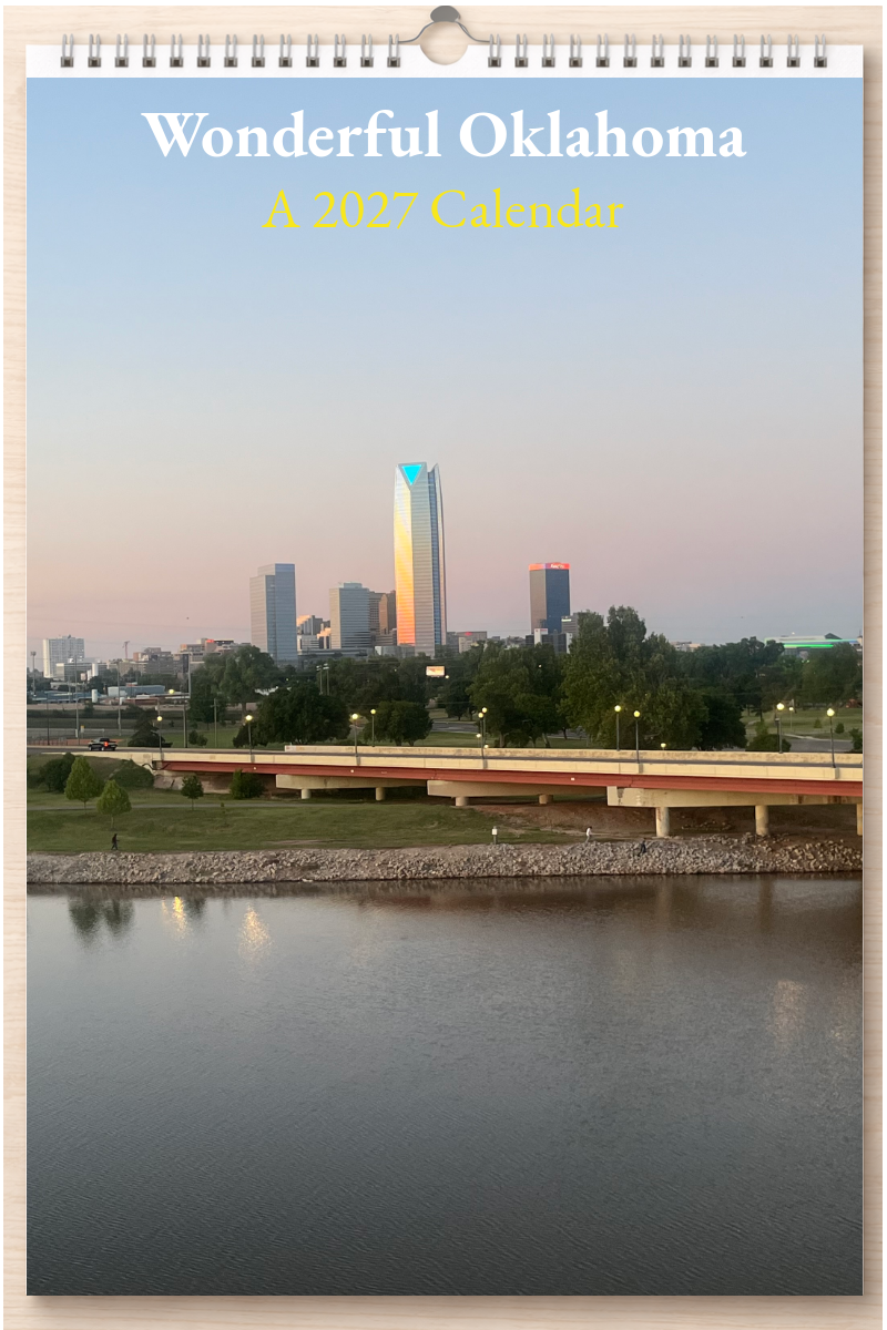 Wonderful Oklahoma: A 2027 Calendar