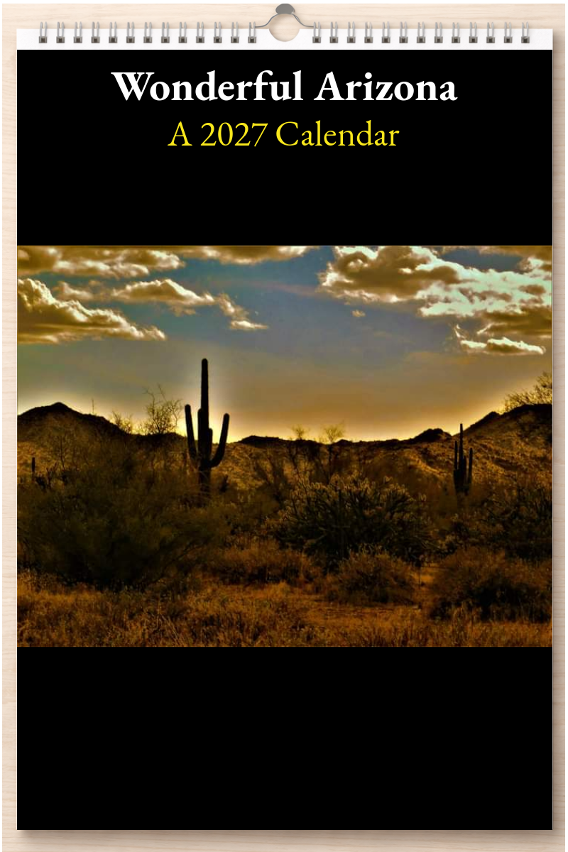 Wonderful Arizona: A 2027 Calendar