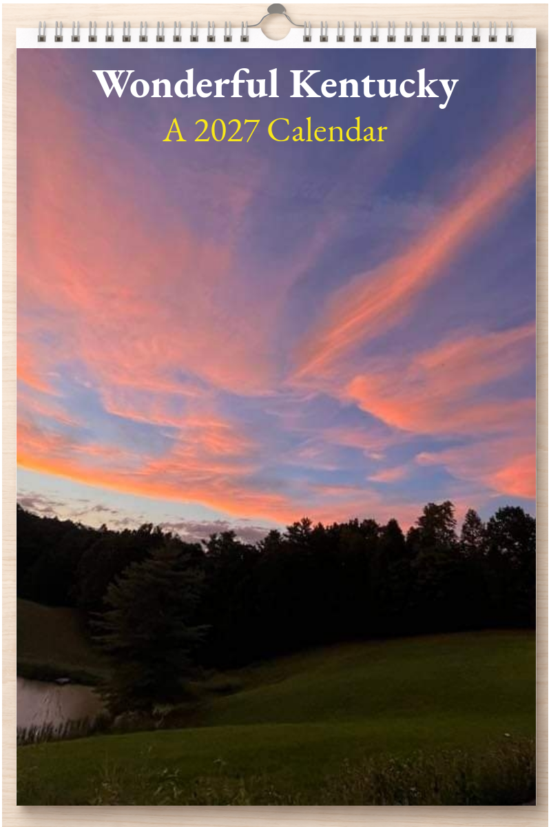 Wonderful Kentucky: A 2027 Calendar