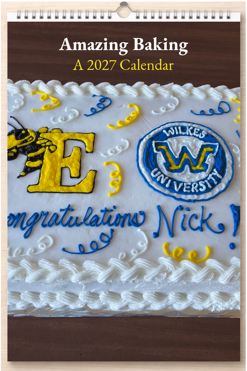 Amazing Baking: A 2027 Calendar