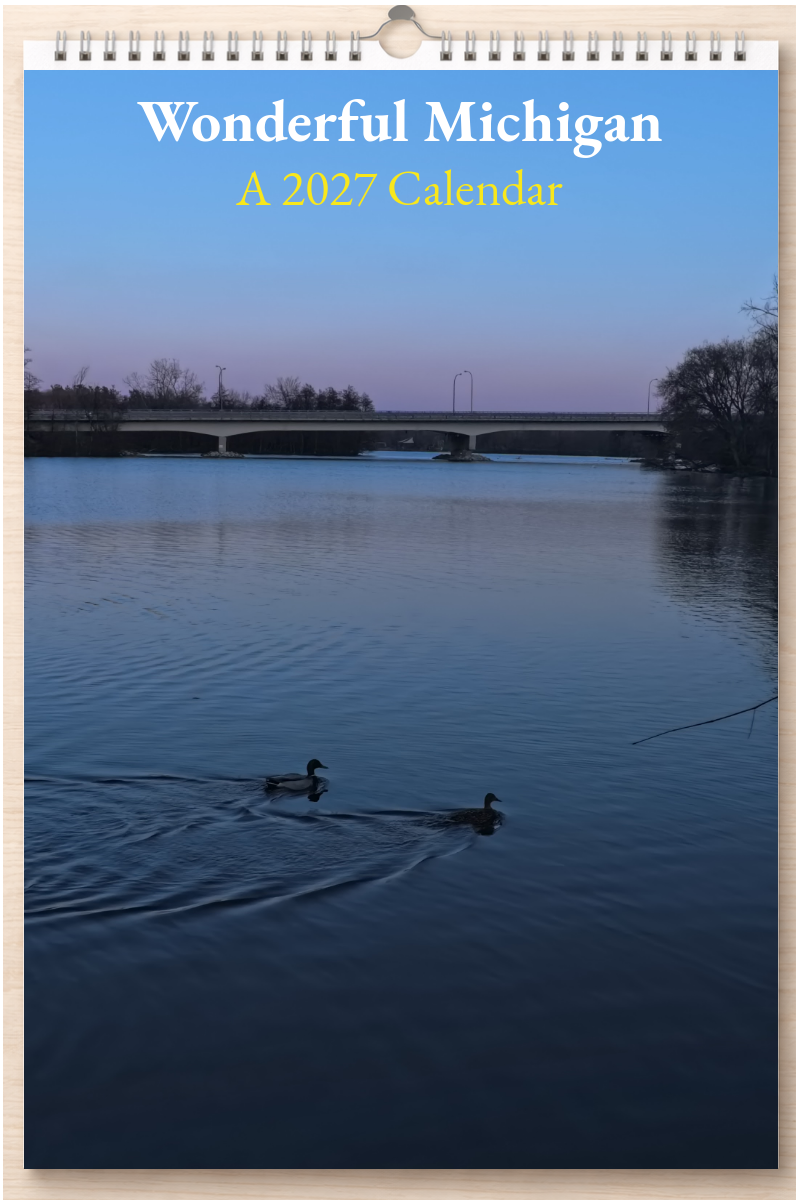 Wonderful Michigan: A 2027 Calendar