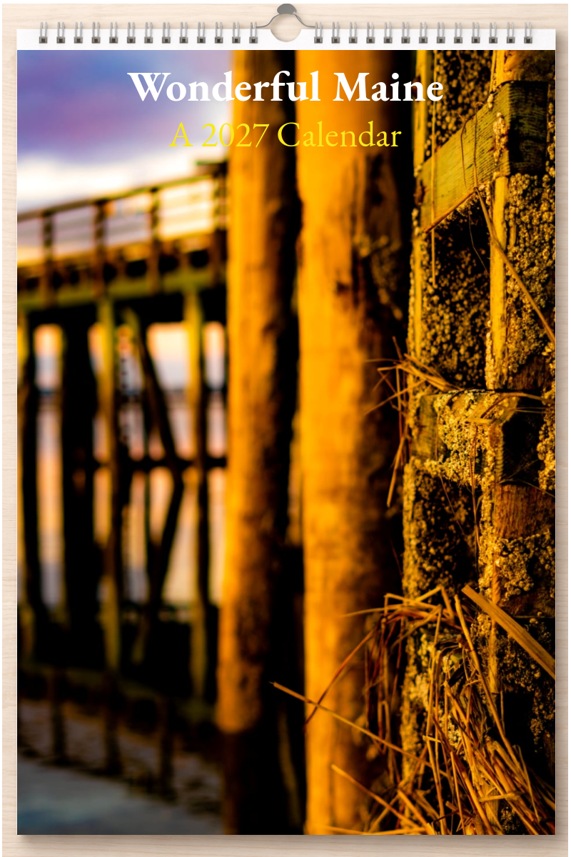 Wonderful Maine: A 2027 Calendar