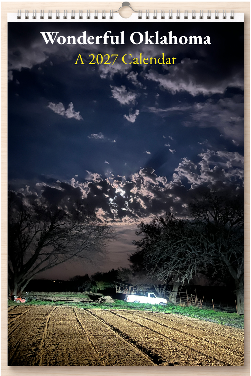 Wonderful Oklahoma: A 2027 Calendar