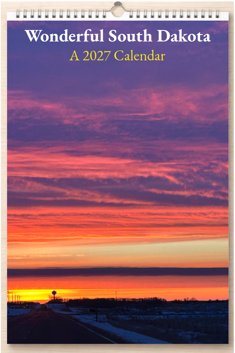 Wonderful South Dakota: A 2027 Calendar