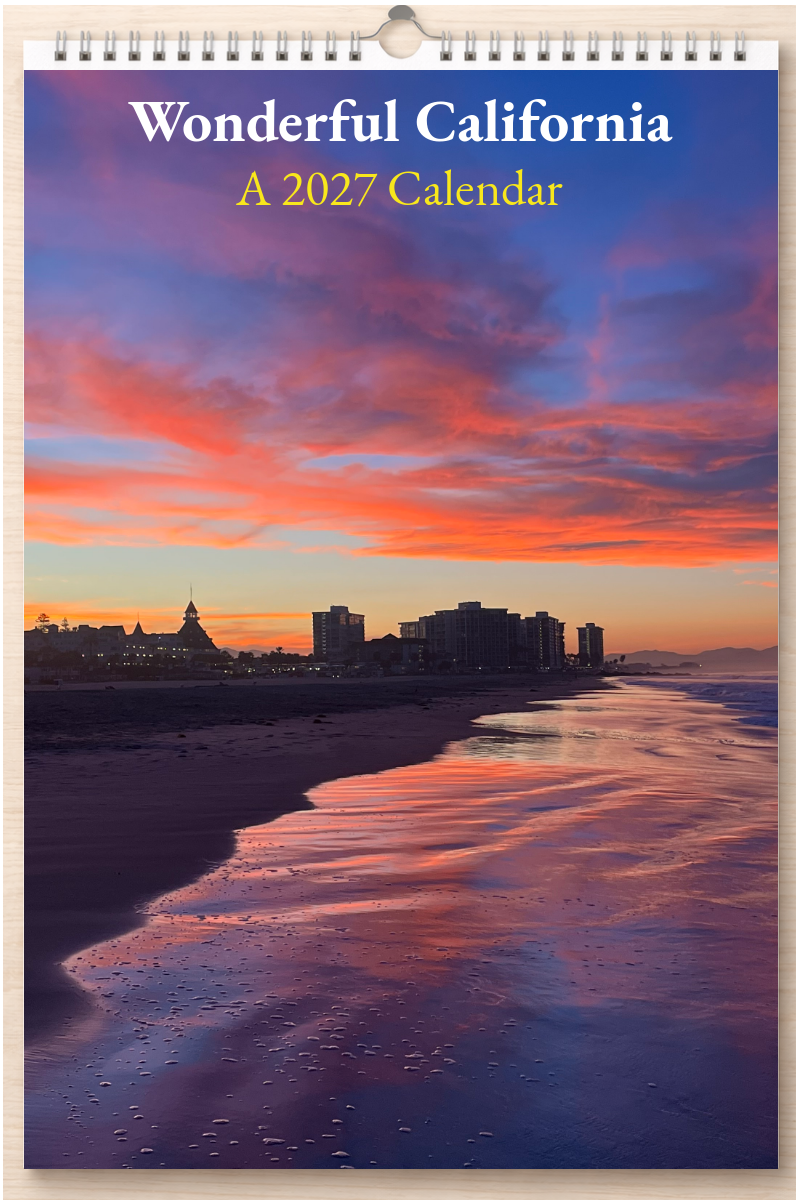 Wonderful California: A 2027 Calendar