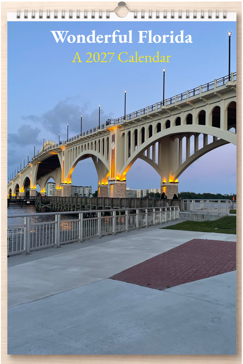 Wonderful Florida: A 2027 Calendar
