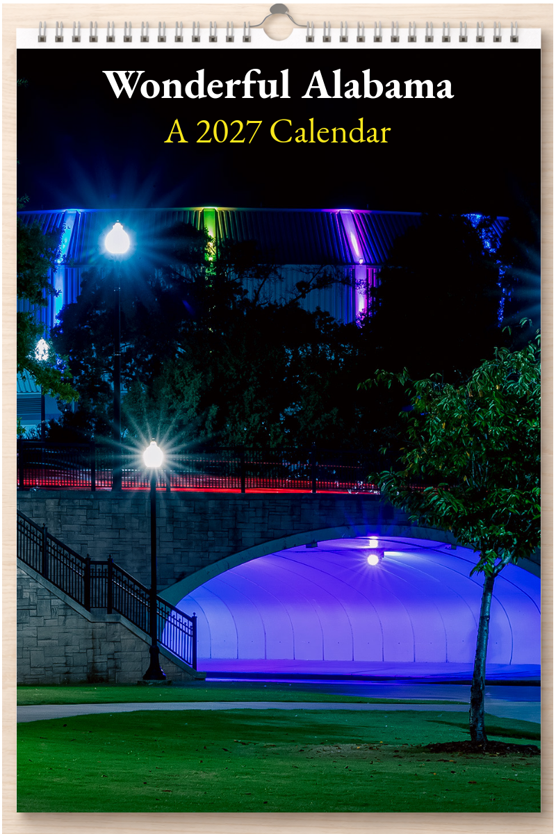 Wonderful Alabama: A 2027 Calendar