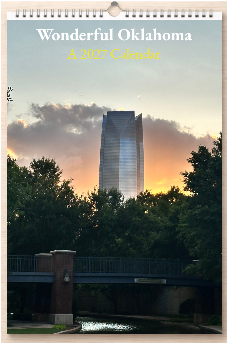 Wonderful Oklahoma: A 2027 Calendar