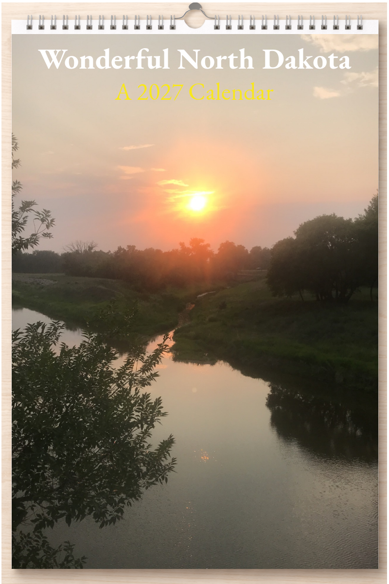 Wonderful North Dakota: A 2027 Calendar