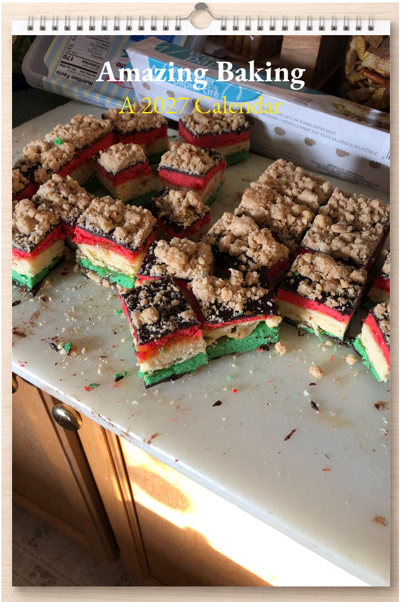 Amazing Baking: A 2027 Calendar