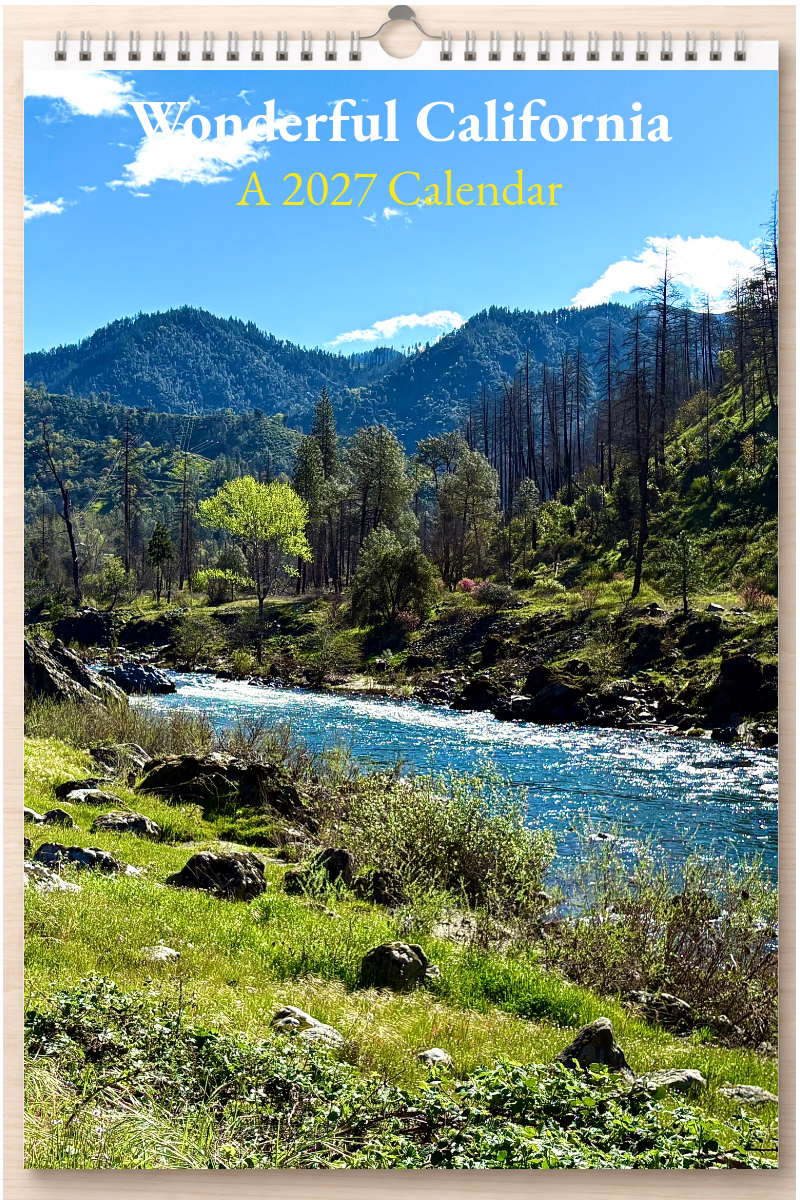 Wonderful California: A 2027 Calendar