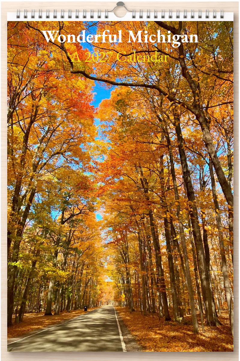 Wonderful Michigan: A 2027 Calendar