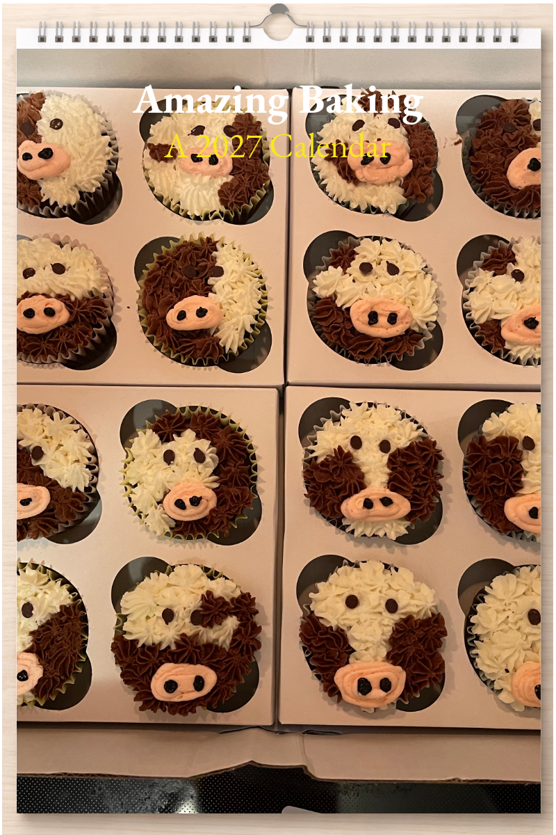 Amazing Baking: A 2027 Calendar