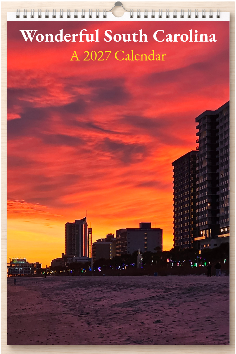 Wonderful South Carolina: A 2027 Calendar