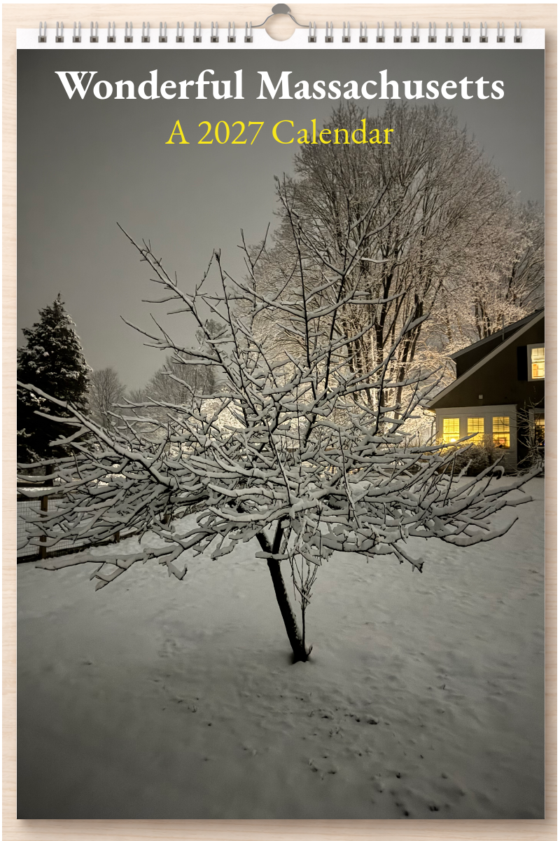 Wonderful Massachusetts: A 2027 Calendar