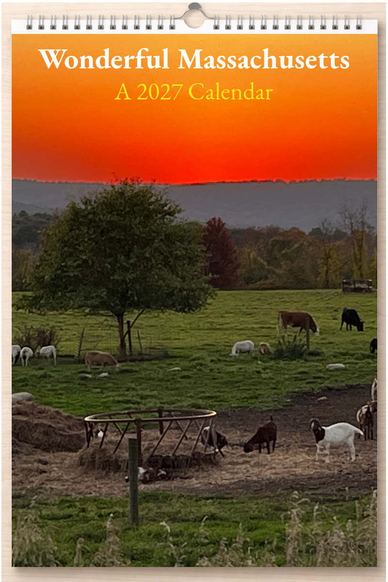 Wonderful Massachusetts: A 2027 Calendar
