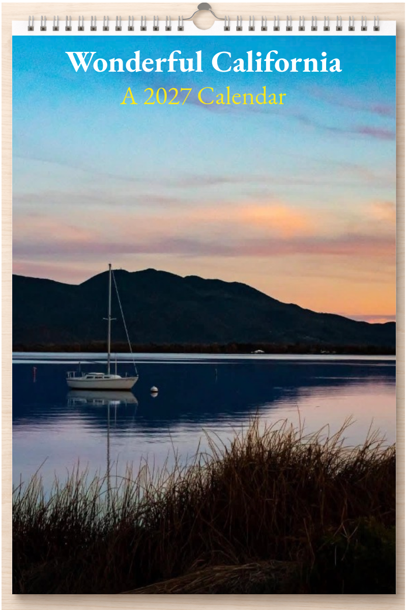 Wonderful California: A 2027 Calendar