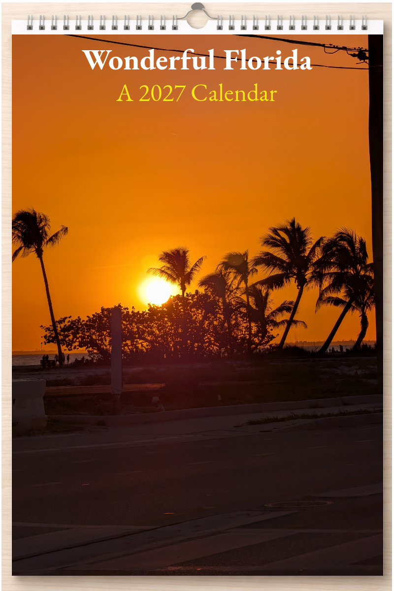 Wonderful Florida: A 2027 Calendar