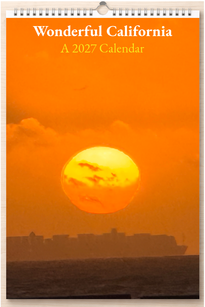 Wonderful California: A 2027 Calendar