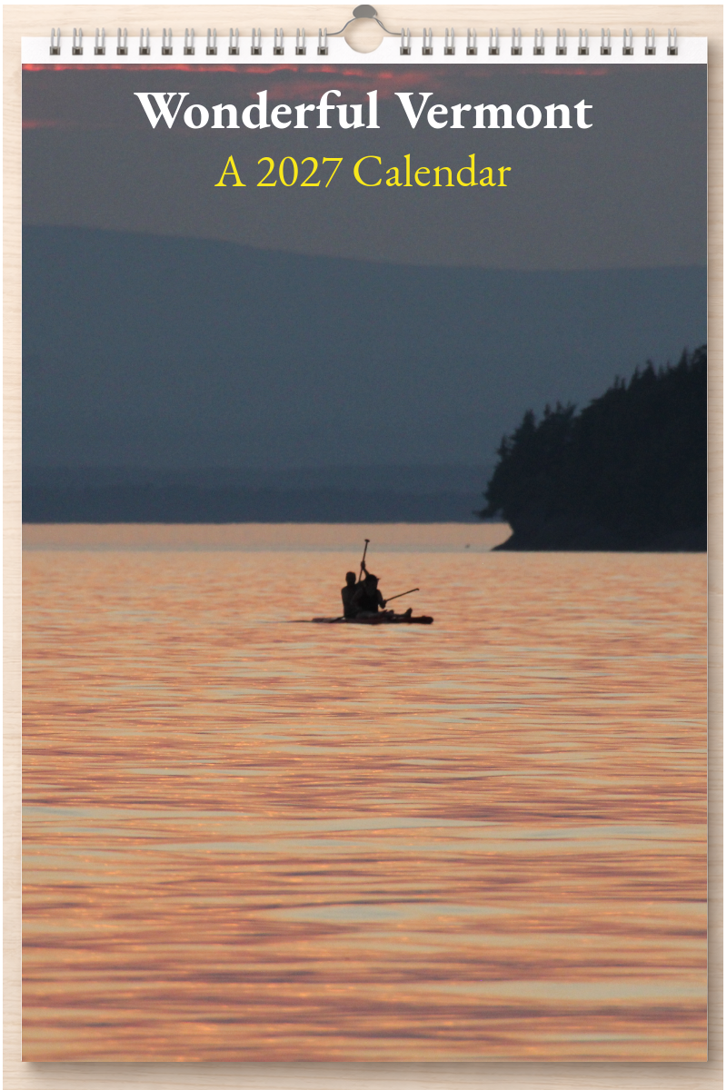 Wonderful Vermont: A 2027 Calendar