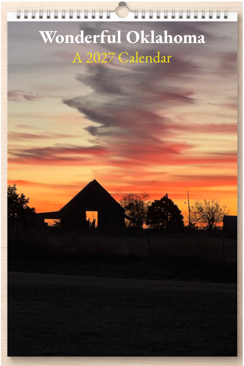 Wonderful Oklahoma: A 2027 Calendar