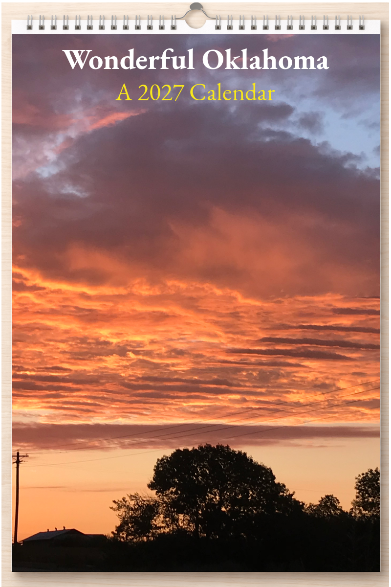 Wonderful Oklahoma: A 2027 Calendar