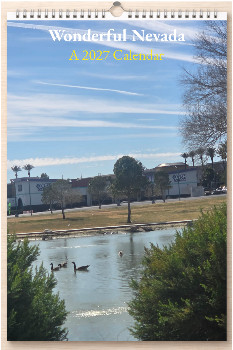 Wonderful Nevada: A 2027 Calendar