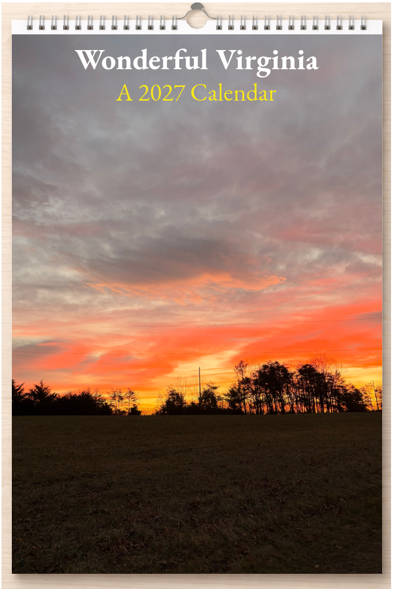 Wonderful Virginia: A 2027 Calendar