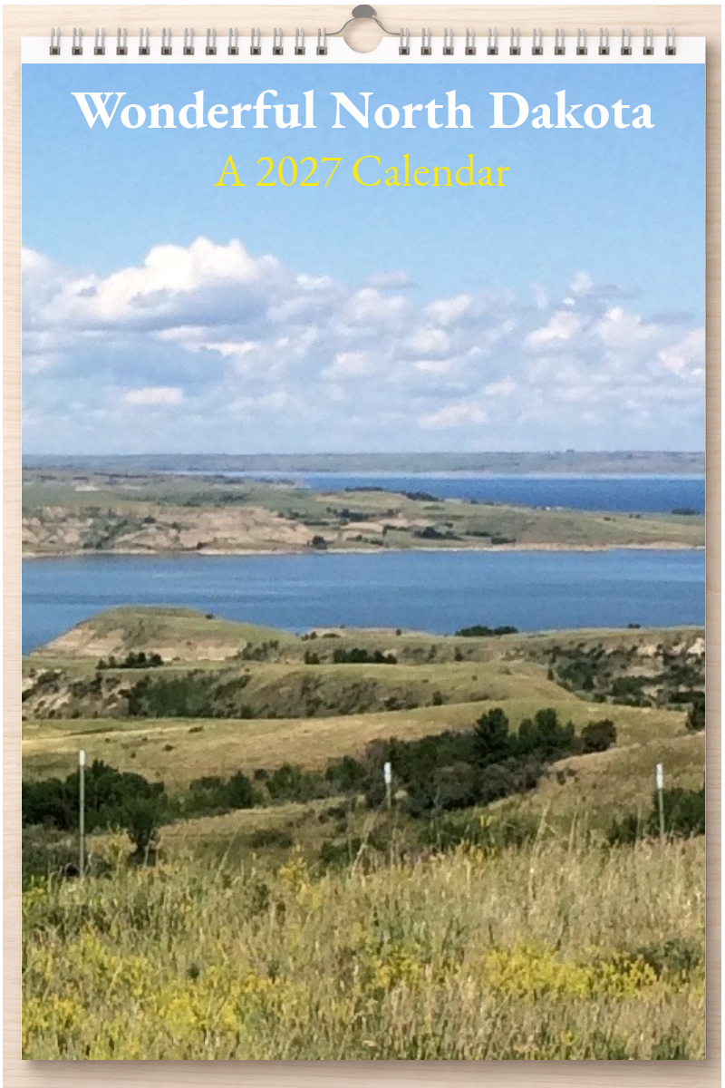 Wonderful North Dakota: A 2027 Calendar