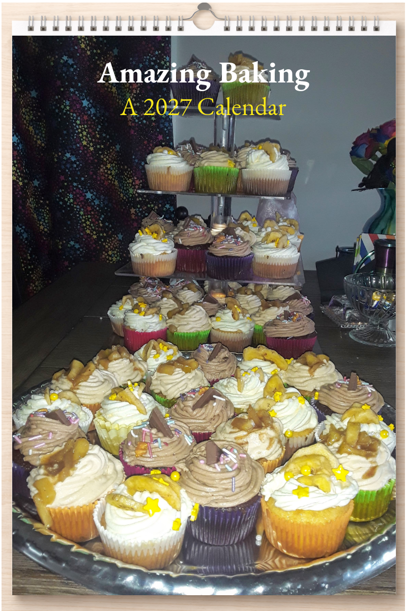 Amazing Baking: A 2027 Calendar
