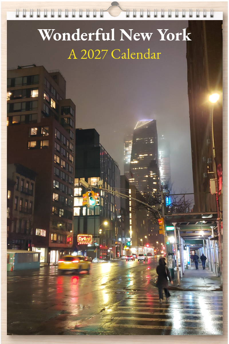 Wonderful New York: A 2027 Calendar