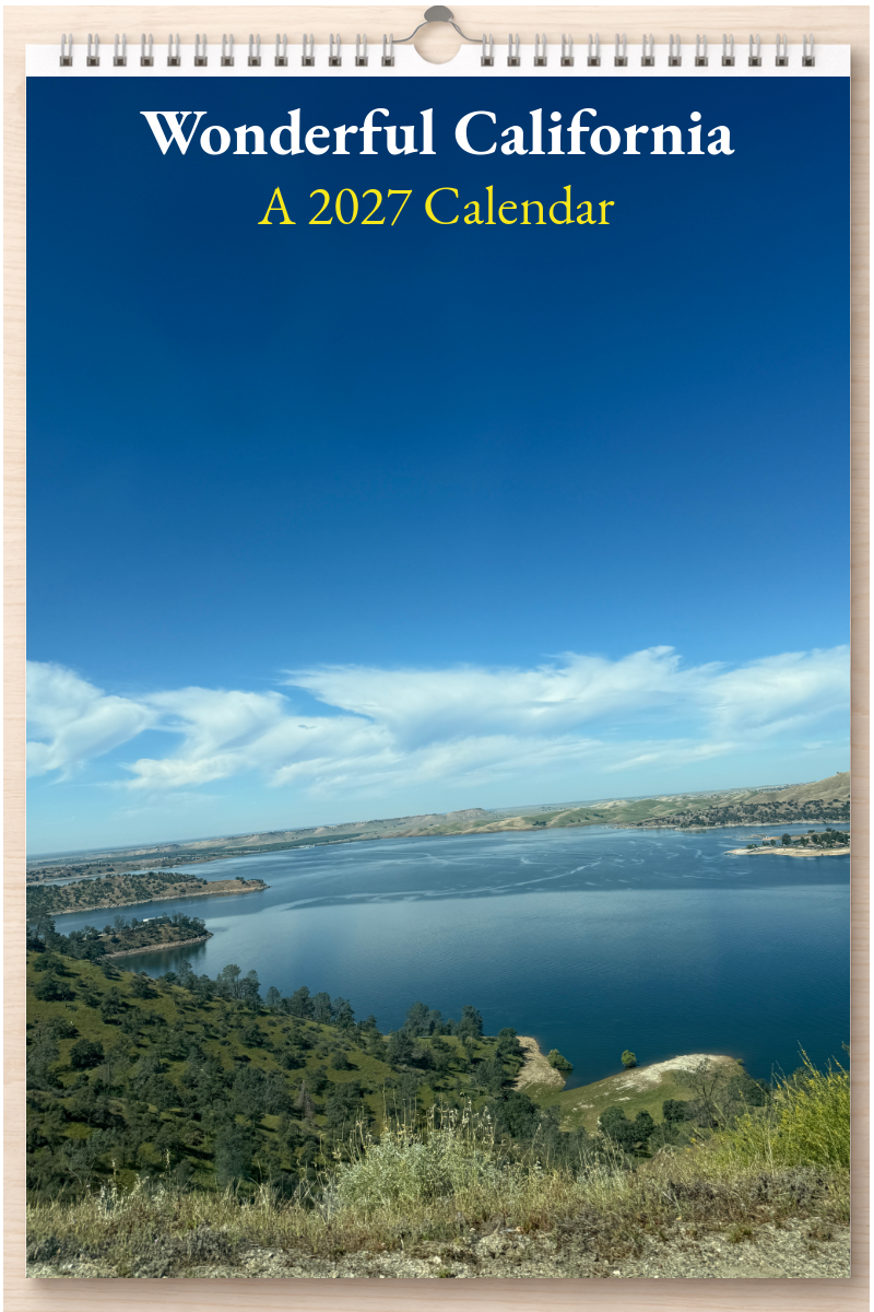 Wonderful California: A 2027 Calendar